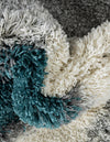 Cozy Haven Shag Collection Area Rug -  Oasis Rectangle Turquoise  lifestyle 22