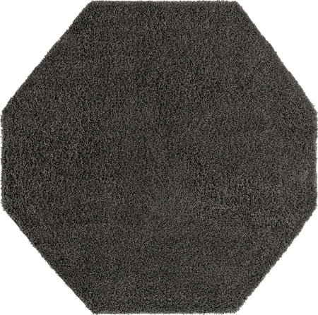 Plush Oasis Collection Area Rug - Serenity (Graphite Gray)