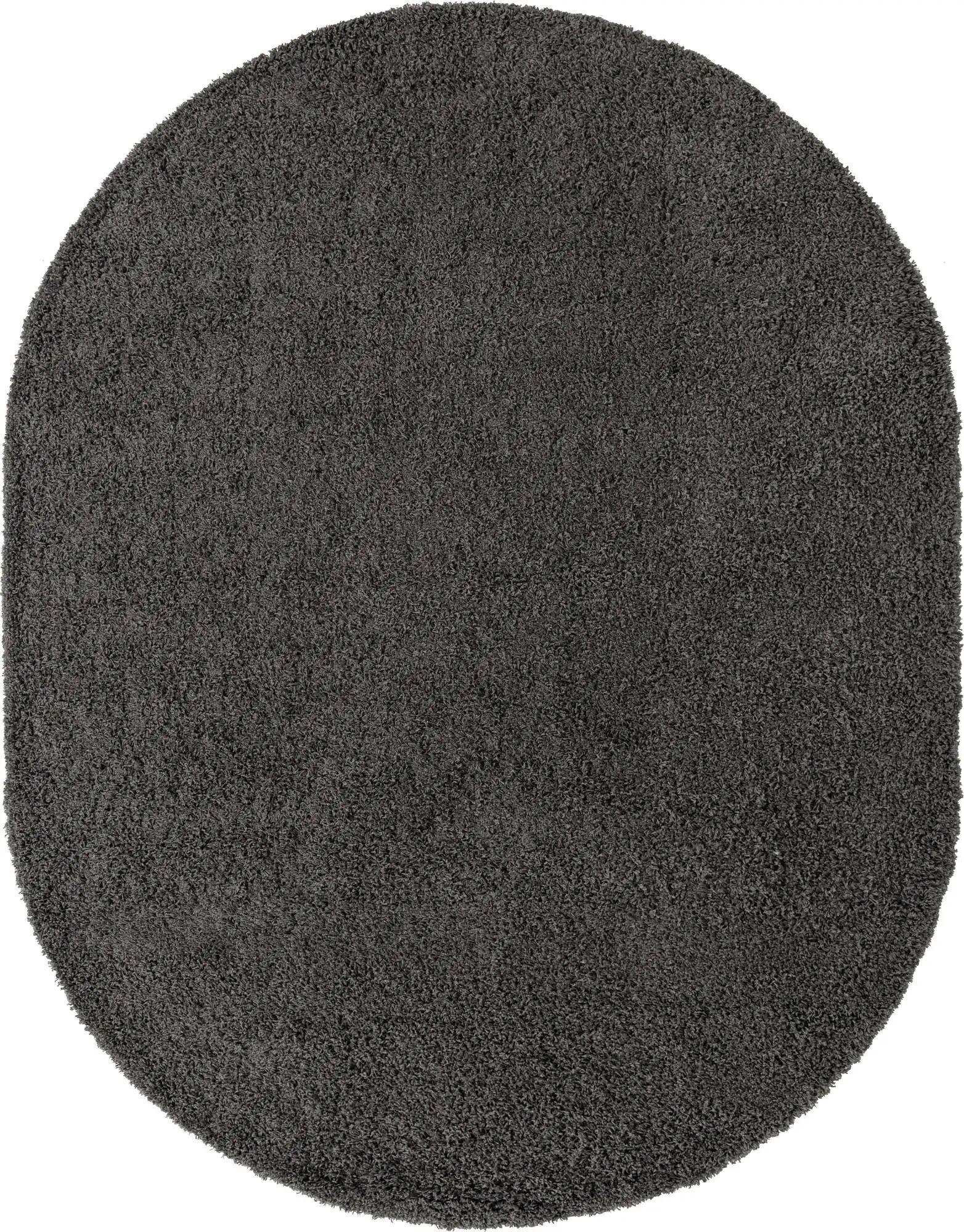 Plush Oasis Collection Area Rug - Serenity (Graphite Gray)