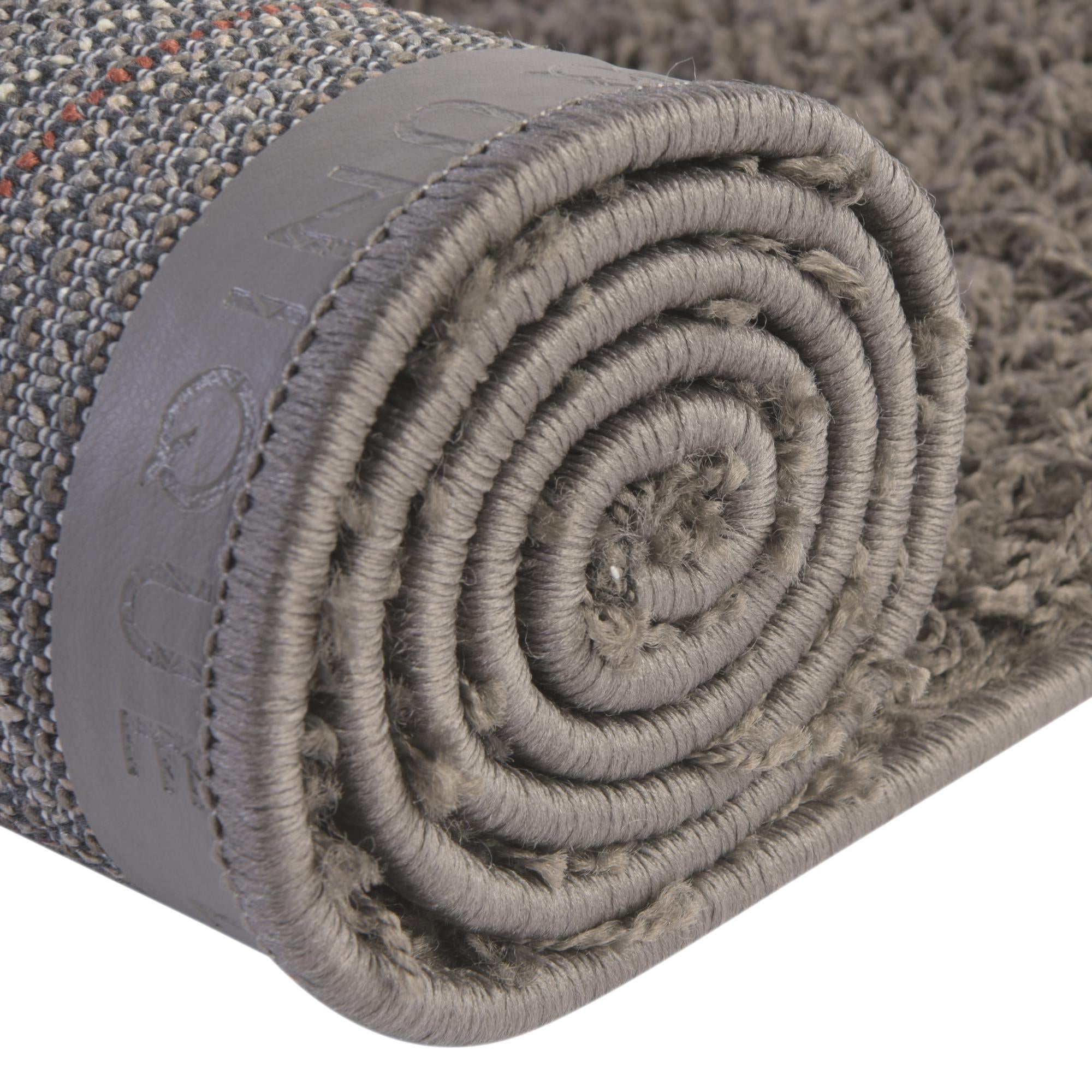 Plush Oasis Collection Area Rug - Serenity (Graphite Gray)