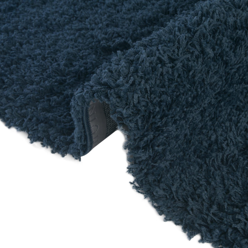 Plush Oasis Collection Area Rug - Serenity (Sapphire Blue) Square Sapphire Blue  lifestyle 32