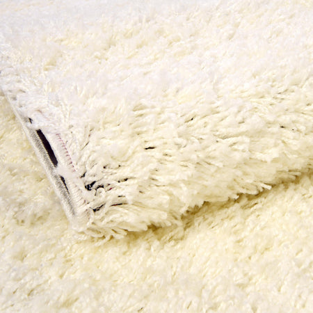 Plush Oasis Collection Area Rug - Serenity (Snow White)