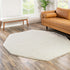 Plush Oasis Collection Area Rug - Serenity (Snow White)