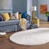 Plush Oasis Collection Area Rug - Serenity (Snow White)