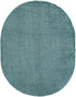 Plush Oasis Collection Area Rug - Serenity (Light Slate Blue)