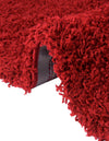 Plush Oasis Collection Area Rug - Serenity (Cherry Red) Oval Cherry Red  lifestyle 32