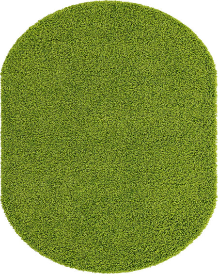 Plush Oasis Collection Area Rug - Serenity (Grass Green)