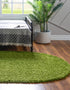 Plush Oasis Collection Area Rug - Serenity (Grass Green)