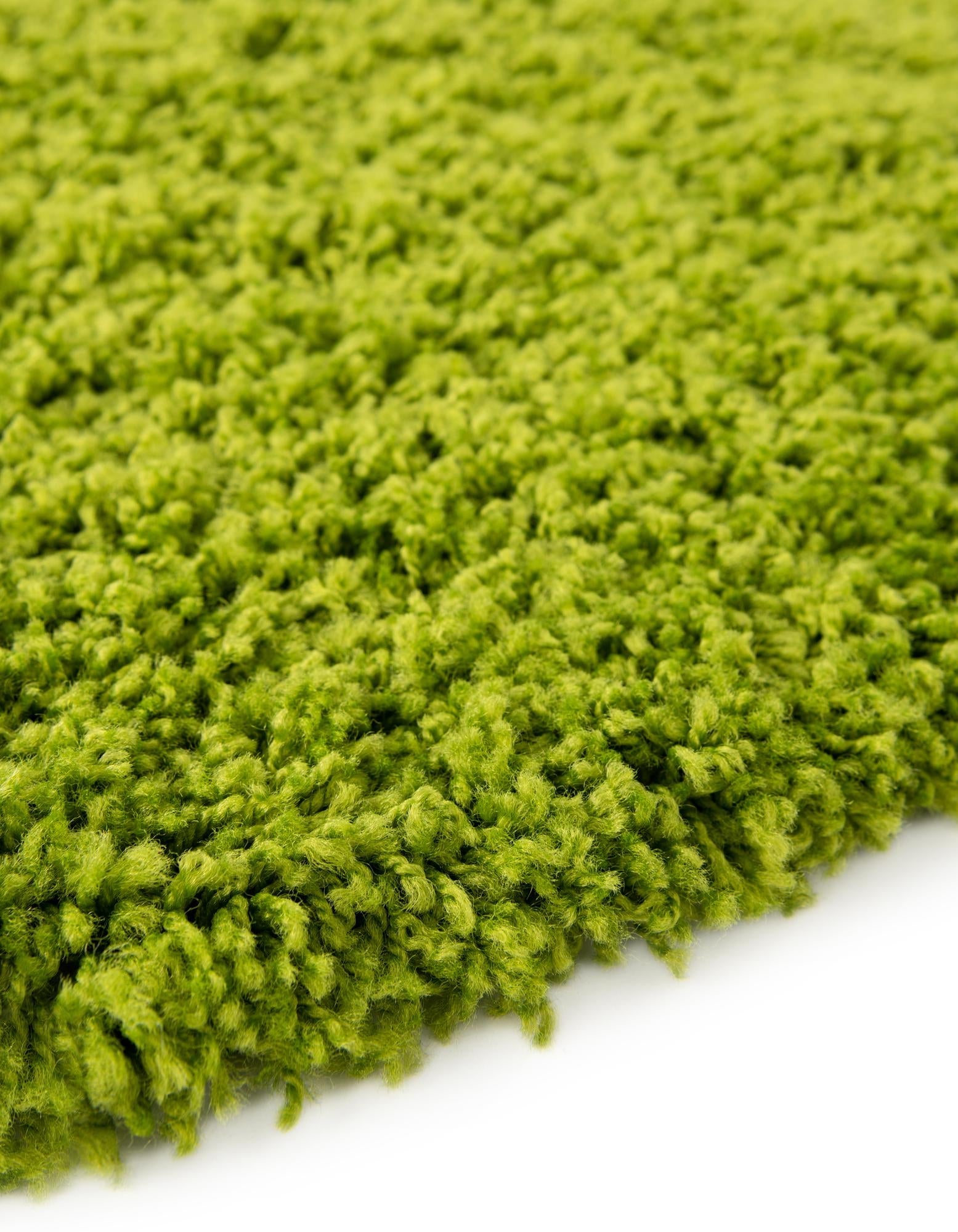 Plush Oasis Collection Area Rug - Serenity (Grass Green)