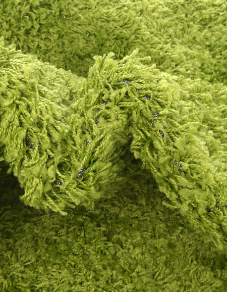 Plush Oasis Collection Area Rug - Serenity (Grass Green)