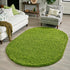 Plush Oasis Collection Area Rug - Serenity (Grass Green)