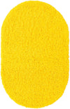 Plush Oasis Collection Area Rug - Serenity (Tuscan Sun Yellow) Oval Tuscan Sun Yellow Main