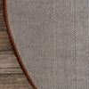 Plush Oasis Collection Area Rug - Serenity (Chocolate Brown) Oval Chocolate Brown  lifestyle 23