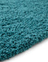 Plush Oasis Collection Area Rug - Serenity (Deep Aqua Blue)