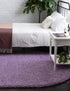 Plush Oasis Collection Area Rug - Serenity (Lilac)