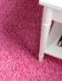 Plush Oasis Collection Area Rug - Serenity (Taffy Pink)