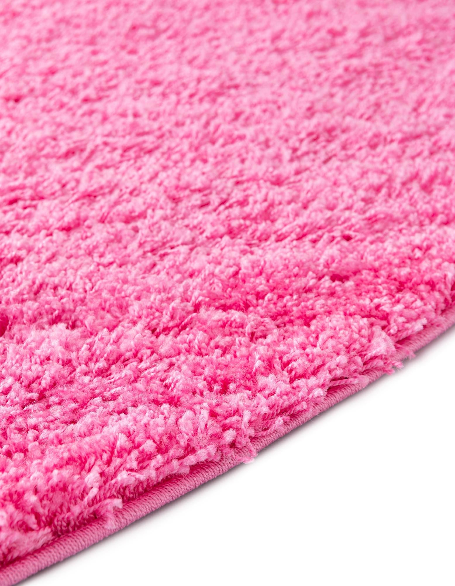 Plush Oasis Collection Area Rug - Serenity (Taffy Pink)