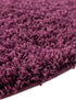 Plush Oasis Collection Area Rug - Serenity (Eggplant Purple)