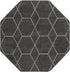 Trellis Mosaic Collection Area Rug - Arborville (Dark Gray)