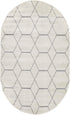 Trellis Mosaic Collection Area Rug - Arborville (Ivory)