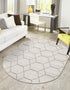 Trellis Mosaic Collection Area Rug - Arborville (Ivory)