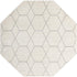 Trellis Mosaic Collection Area Rug - Arborville (Ivory)