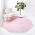 Trellis Mosaic Collection Area Rug -  Pergolatown (Light Pink)