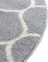 Trellis Mosaic Collection Area Rug -  Pergolatown (Light Gray)