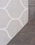 Trellis Mosaic Collection Area Rug -  Pergolatown (Light Gray)