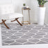 Trellis Mosaic Collection Area Rug -  Pergolatown (Light Gray)