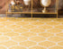 Trellis Mosaic Collection Area Rug -  Pergolatown (Yellow)