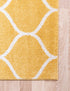 Trellis Mosaic Collection Area Rug -  Pergolatown (Yellow)