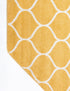 Trellis Mosaic Collection Area Rug -  Pergolatown (Yellow)