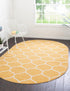 Trellis Mosaic Collection Area Rug -  Pergolatown (Yellow)