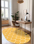 Trellis Mosaic Collection Area Rug -  Pergolatown (Yellow)