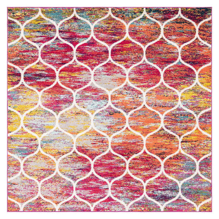 Trellis Mosaic Collection Area Rug -  Pergolatown (Multi)