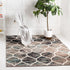 Trellis Mosaic Collection Area Rug -  Pergolatown (Blue Multi)