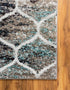 Trellis Mosaic Collection Area Rug -  Pergolatown (Blue Multi)