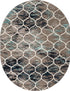 Trellis Mosaic Collection Area Rug -  Pergolatown (Blue Multi)