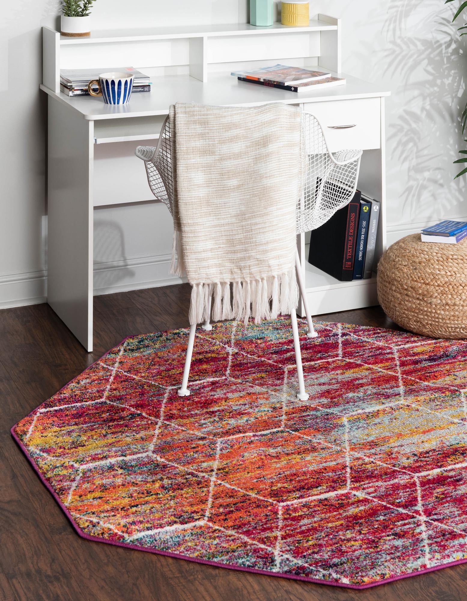 Trellis Mosaic Collection Area Rug - Arborville (Multi)