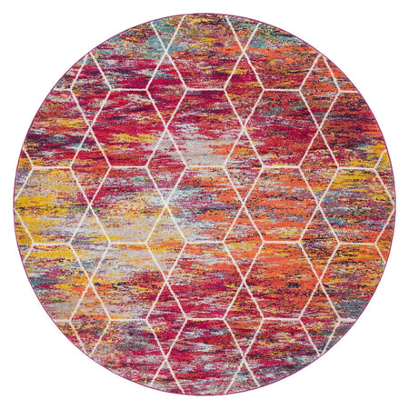 Trellis Mosaic Collection Area Rug - Arborville (Multi)