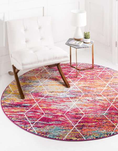 Trellis Mosaic Collection Area Rug - Arborville (Multi)