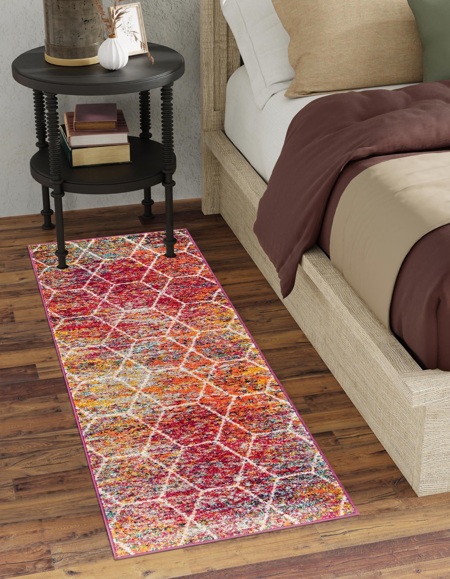 Trellis Mosaic Collection Area Rug - Arborville (Multi)