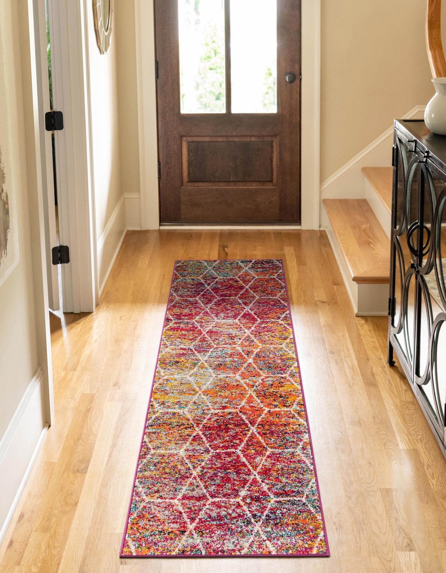 Trellis Mosaic Collection Area Rug - Arborville (Multi)