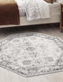 Riviera Elegance Collection Area Rug - Antibes (Gray)