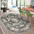 Riviera Elegance Collection Area Rug -  Menton (Gray)