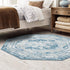 Riviera Elegance Collection Area Rug -  Menton (Blue)