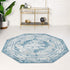 Riviera Elegance Collection Area Rug -  Menton (Blue)