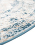 Riviera Elegance Collection Area Rug -  Menton (Blue)