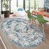 Riviera Elegance Collection Area Rug -  Menton (Blue)